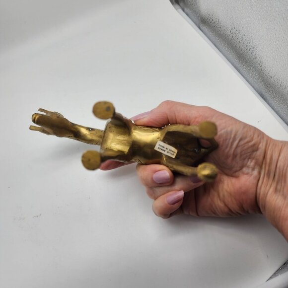 Solid Brass Giraffe India - Picture 5 of 7